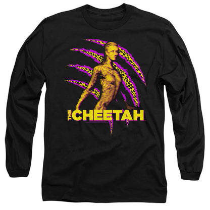 Wonder Woman 84 The Cheetah Mens Long Sleeve Shirt Black Officially Licensed