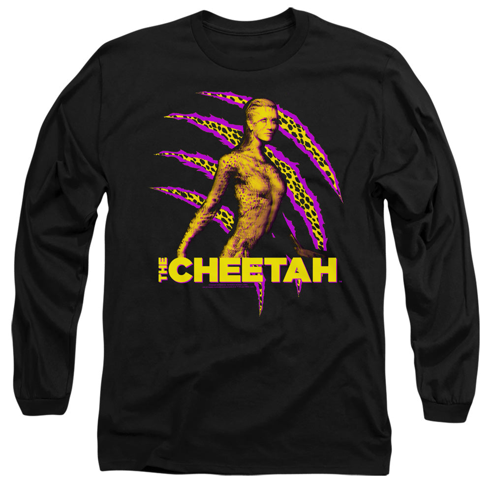 Wonder Woman 84 The Cheetah Mens Long Sleeve Shirt Black Officially Licensed