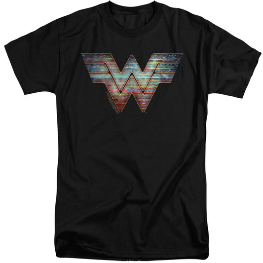 Wonder Woman 84 Static Logo Mens Tall T Shirt Black Officially Licensed