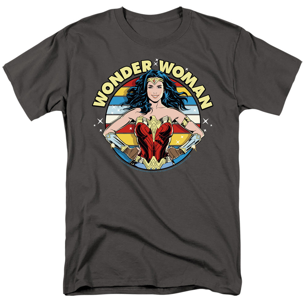 Wonder Woman 84 Woman Of Wonder Mens T Shirt Charcoal Officially Licensed