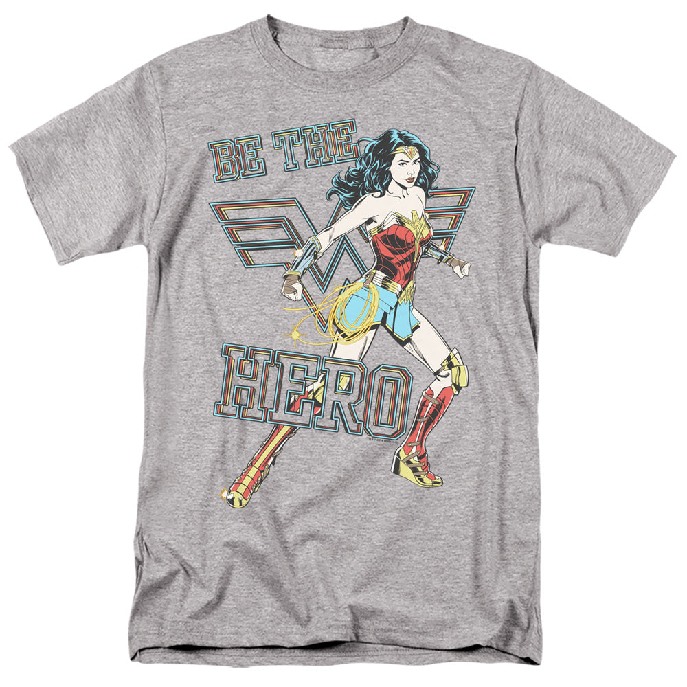 Wonder Woman 84 Be The Hero Mens T Shirt Athletic Heather Officially Licensed