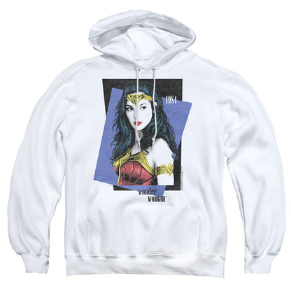 Wonder Woman 84 Strike A Pose Mens Hoodie White Officially Licensed