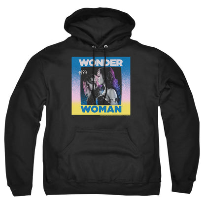 Wonder Woman 84 Wonder Duo Mens Hoodie Black Officially Licensed