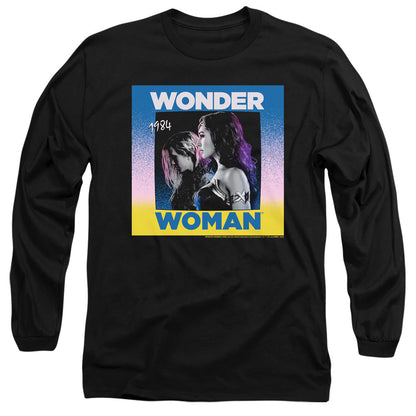 Wonder Woman 84 Wonder Duo Mens Long Sleeve Shirt Black Officially Licensed
