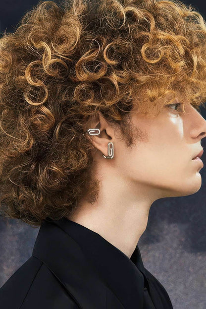 Paperclip Ear Cuff – Minimalist Unisex Cartilage Jewelry
