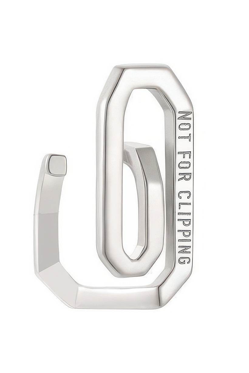 Paperclip Ear Cuff – Minimalist Unisex Cartilage Jewelry