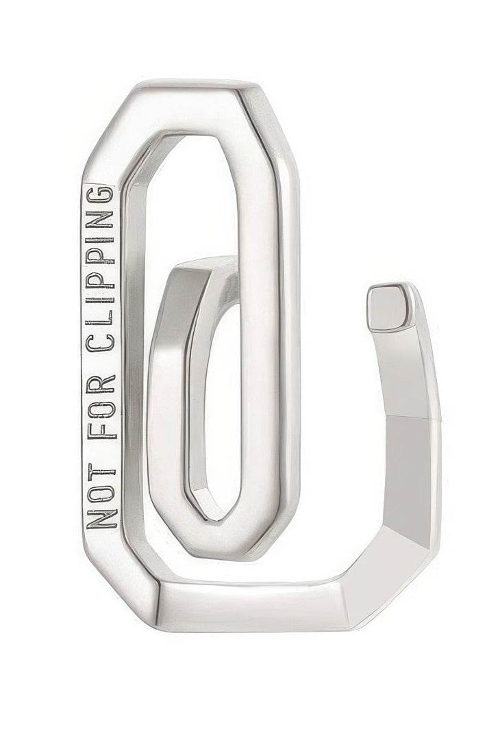 Paperclip Ear Cuff – Minimalist Unisex Cartilage Jewelry