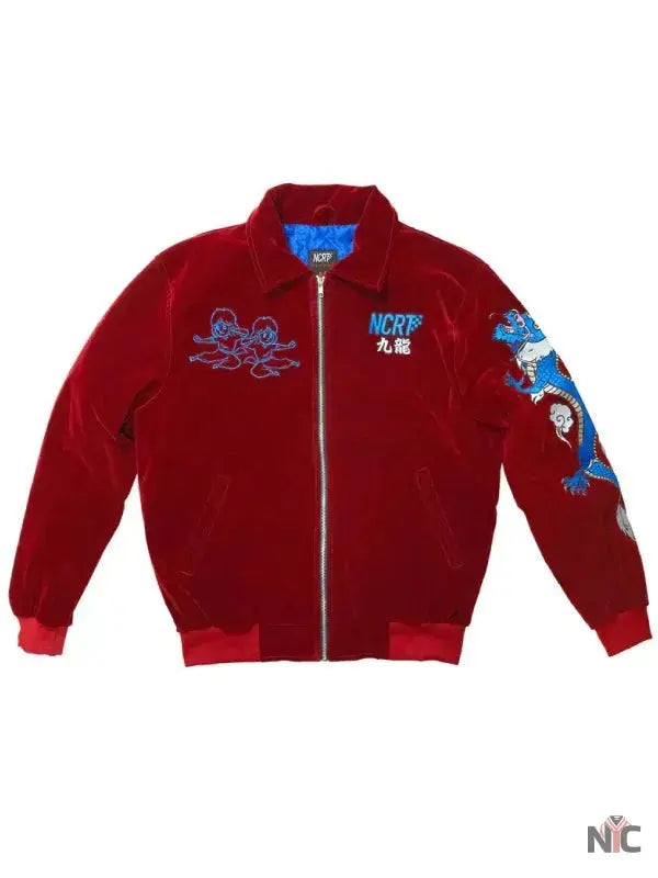 Walled City Fighting Tournament Velvet Jacket