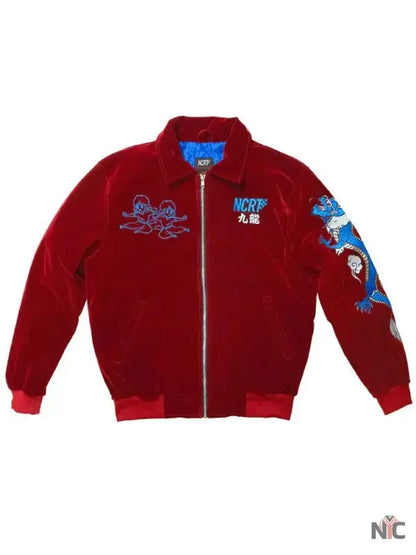 Walled City Fighting Tournament Velvet Jacket