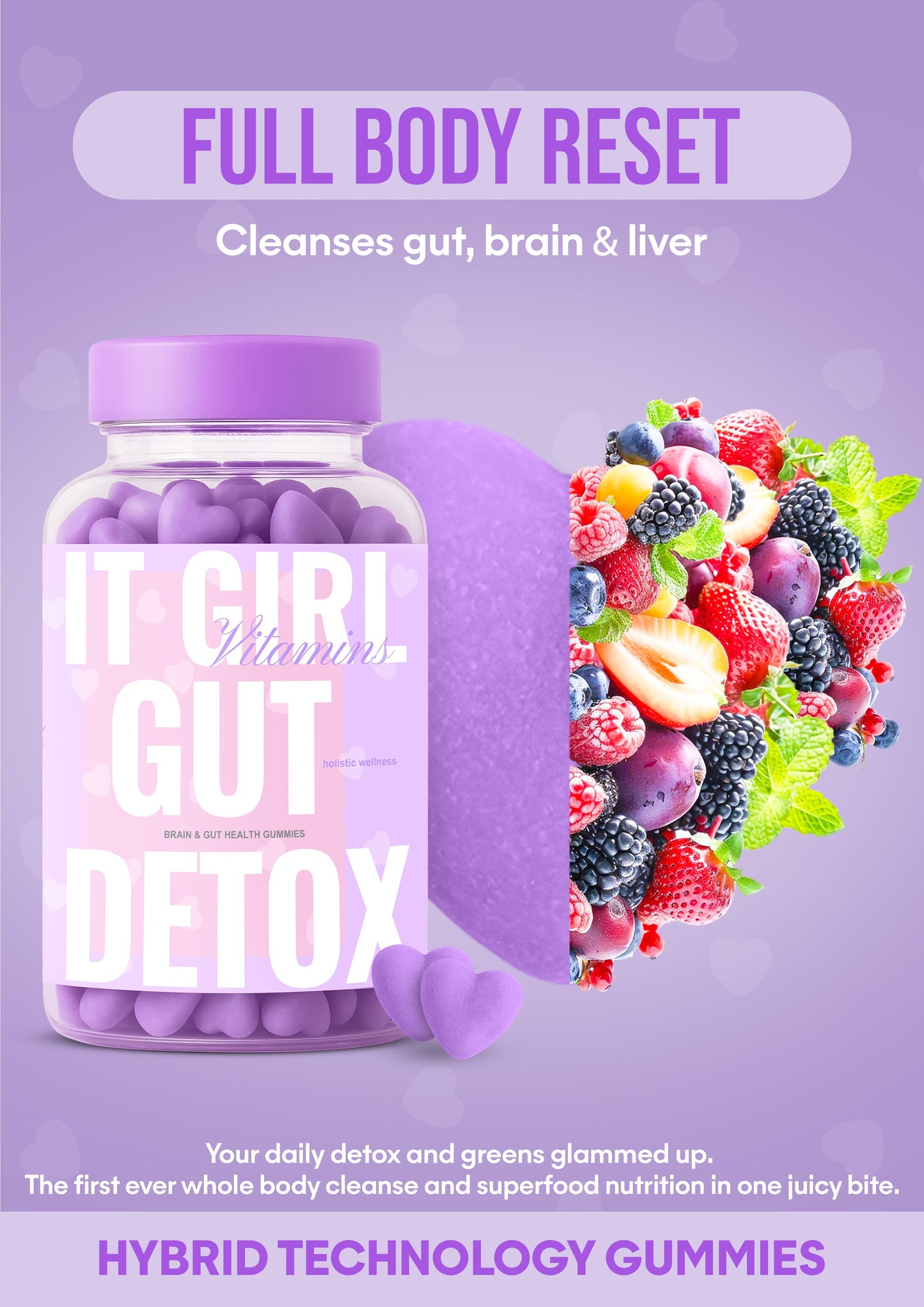 It Girl Gut Glow Up | Gut Health & Detox Supplement