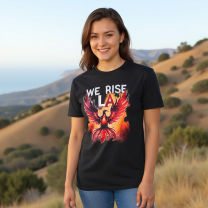 We Will Rise Los Angeles Unisex Vintage Soft T-Shirt