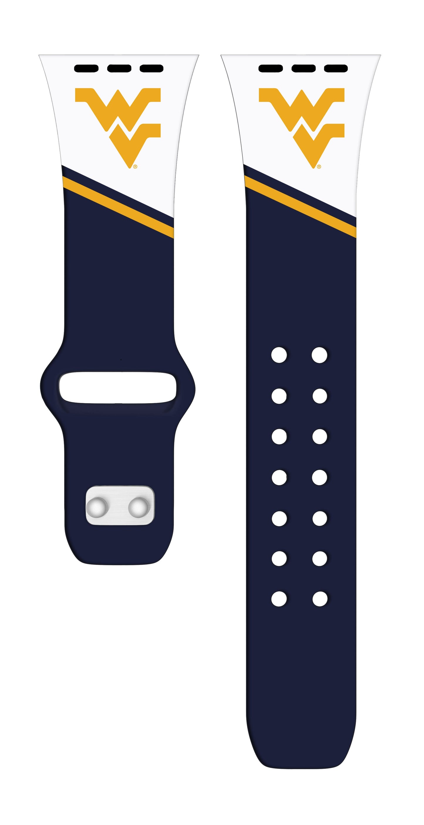 West Virginia Mountaineers HD Apple Watch Band