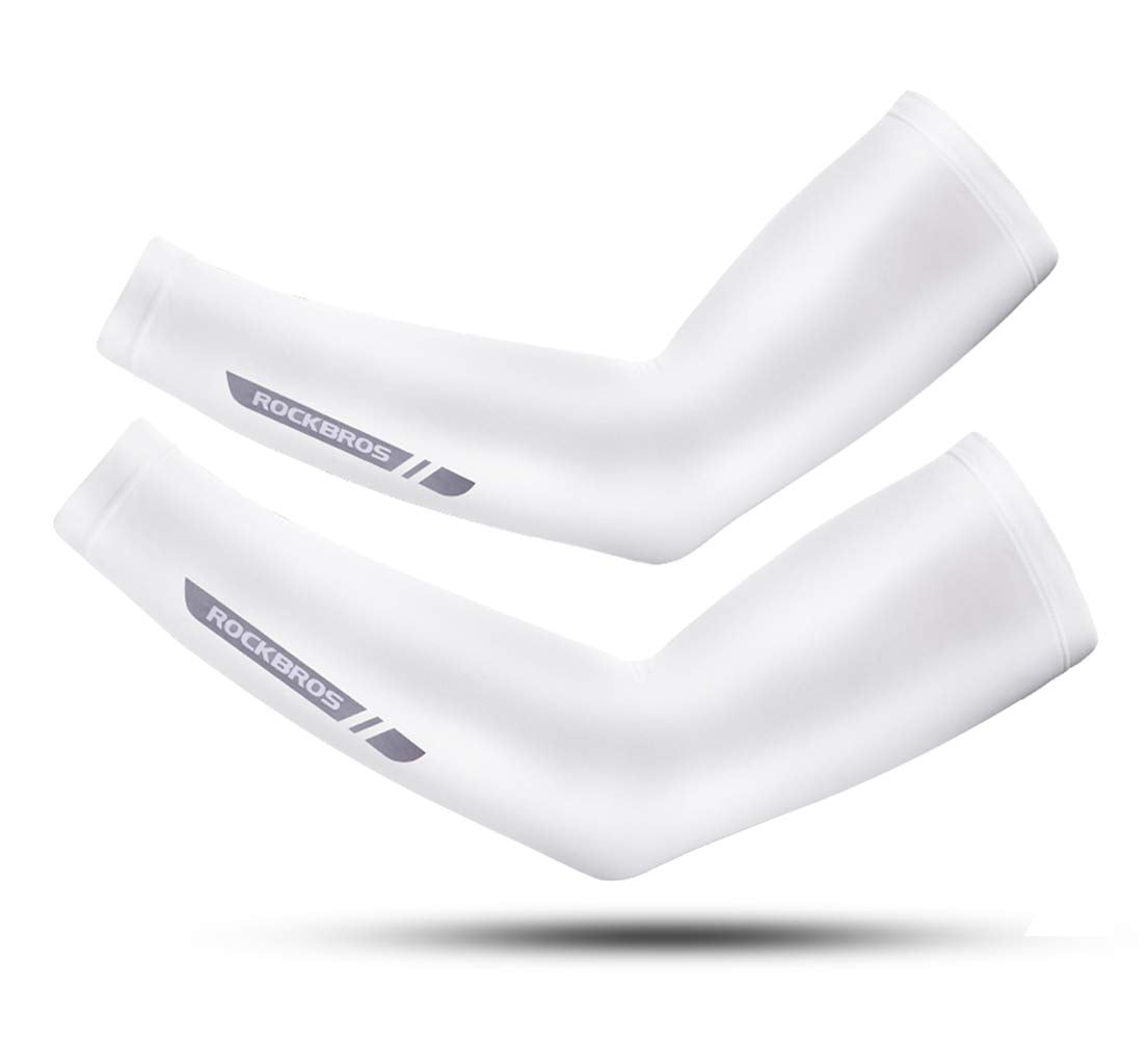 ROCKBROS Sun Protection Arm Sleeves Cooling for Running Golf Fishing Cycling