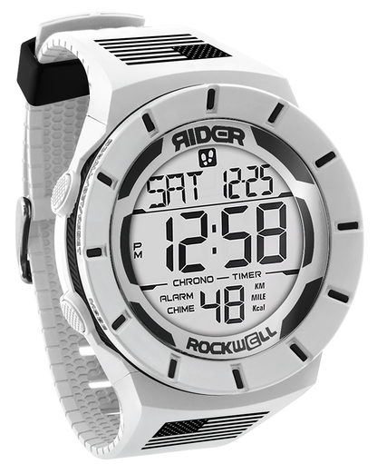 Coliseum Fit™ Freedom Edition (White/Black) Watch