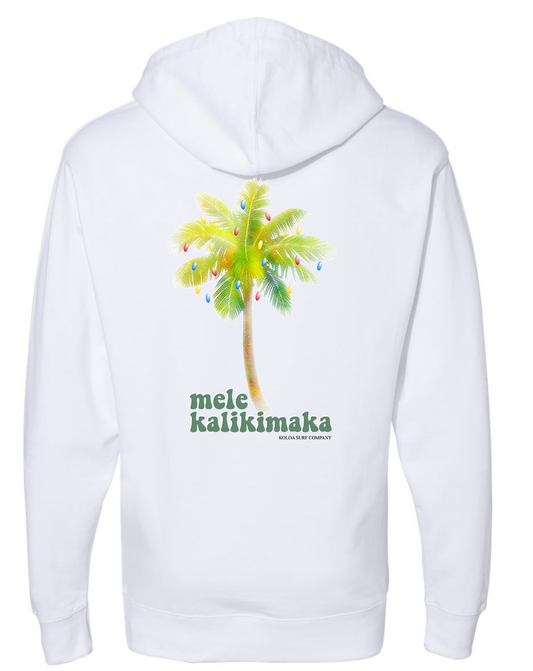 Koloa Christmas Palm Hoodie