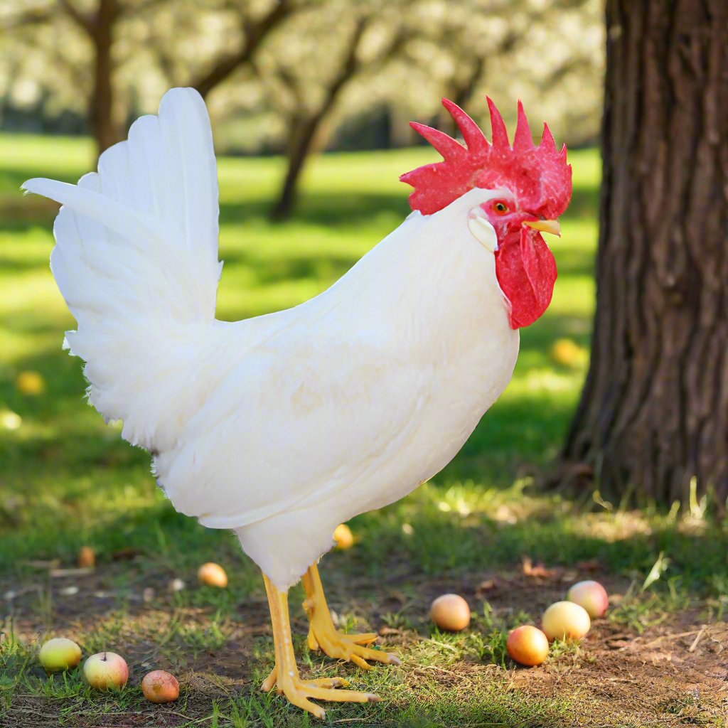White Leghorn Chicks – Buy 10 + 5 Bonus Free (15 All-Female, Shipping Included)