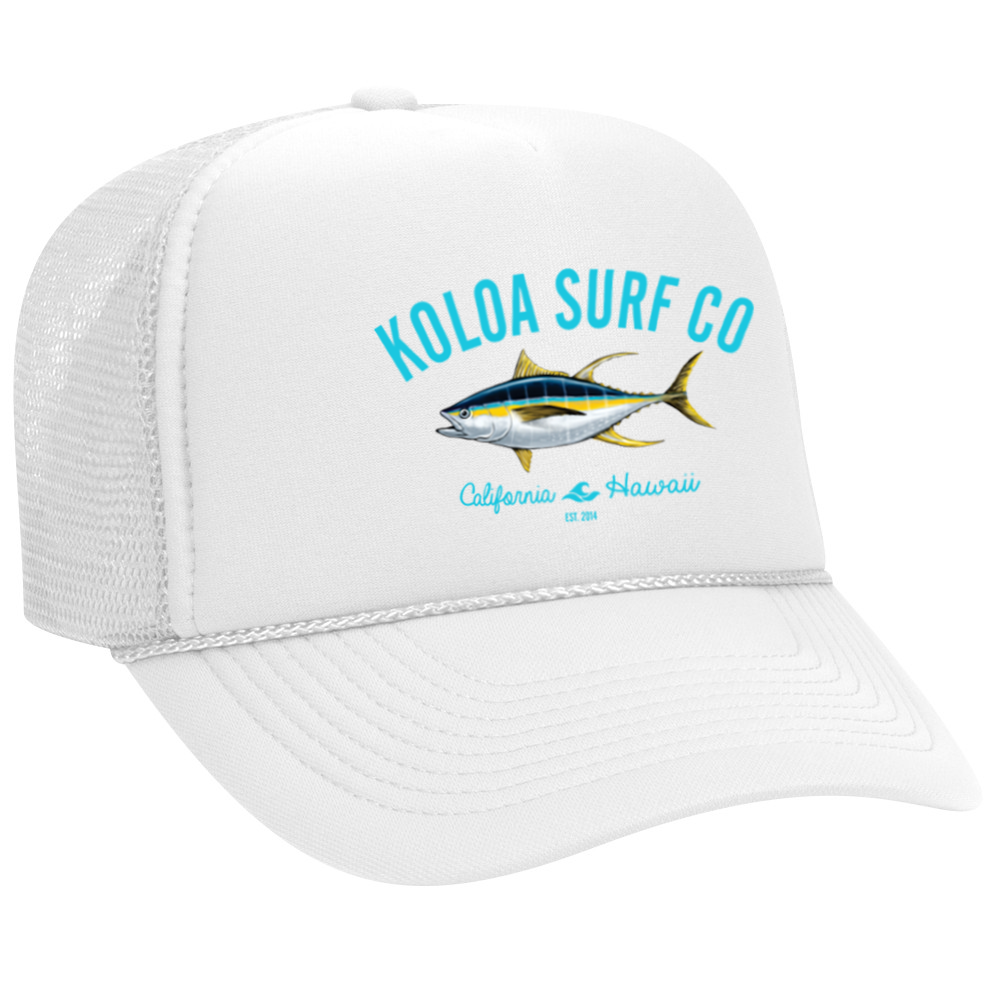Koloa Yellowfin Foam Trucker Hat