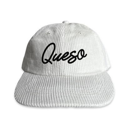 Queso cursive Corduroy Cap