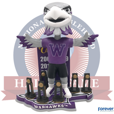Whitewater Warhawks NCAA Football National Champions Bobblehead