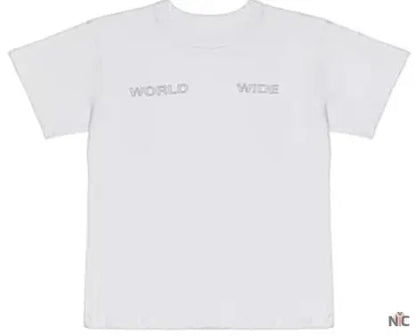 Wide T-shirt White
