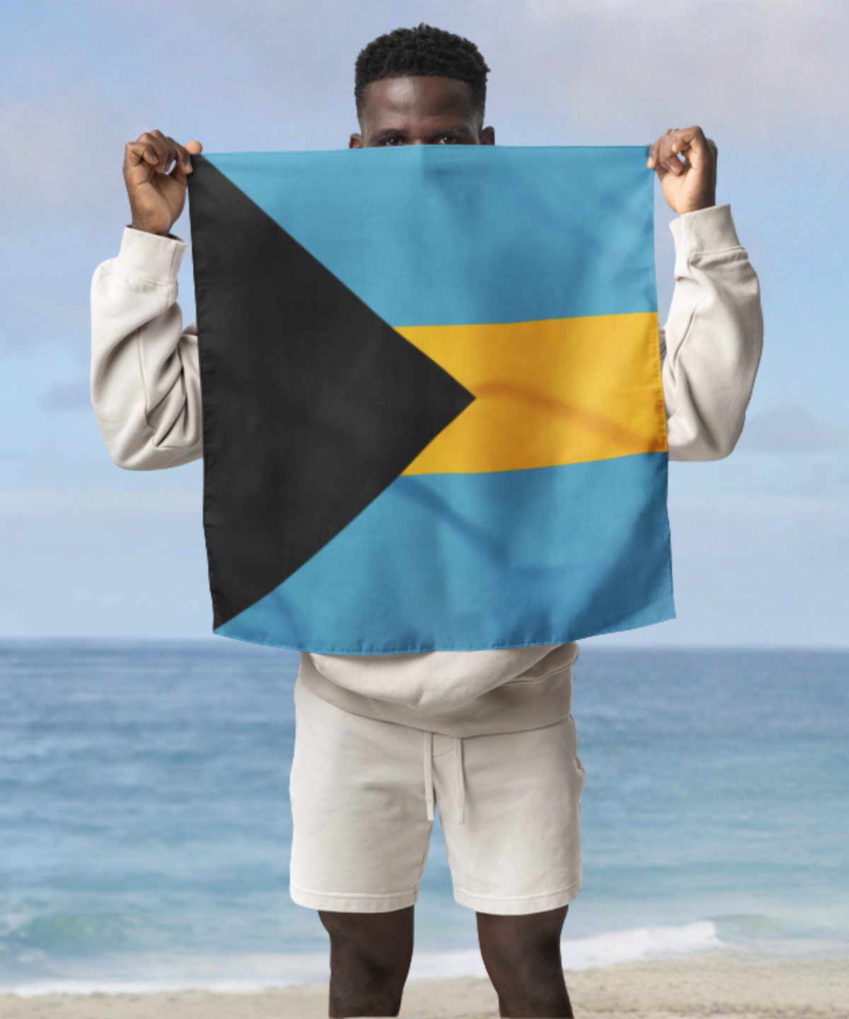 Bahamas Flag Bandana