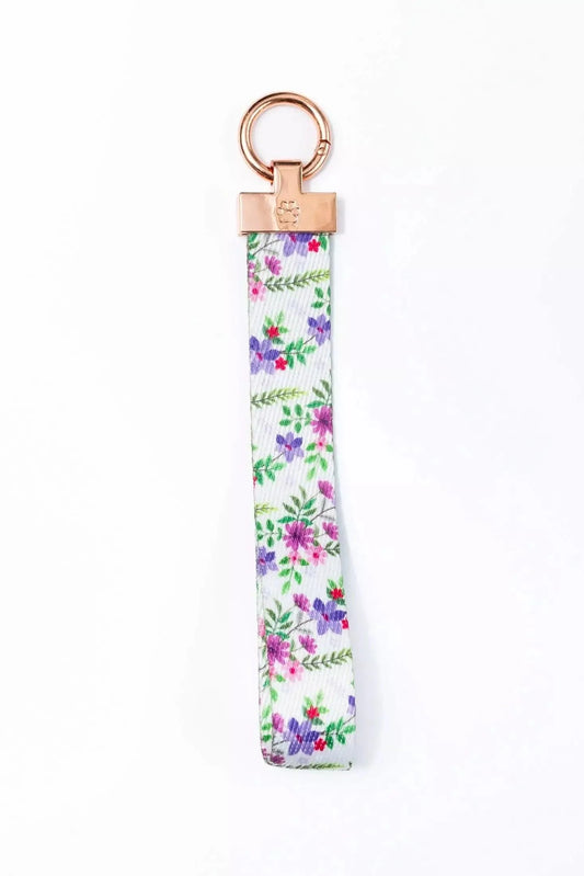 Wildflower Meadow Wristlet Keychain