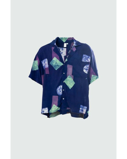 Platonic S02 Seth Rogen Blue Short Sleeve Shirt
