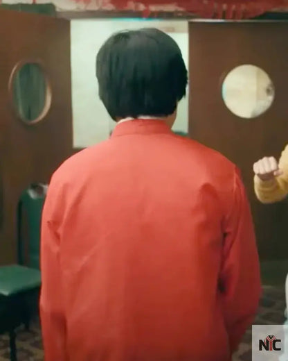 Willis Wu Interior Chinatown Orange Jacket