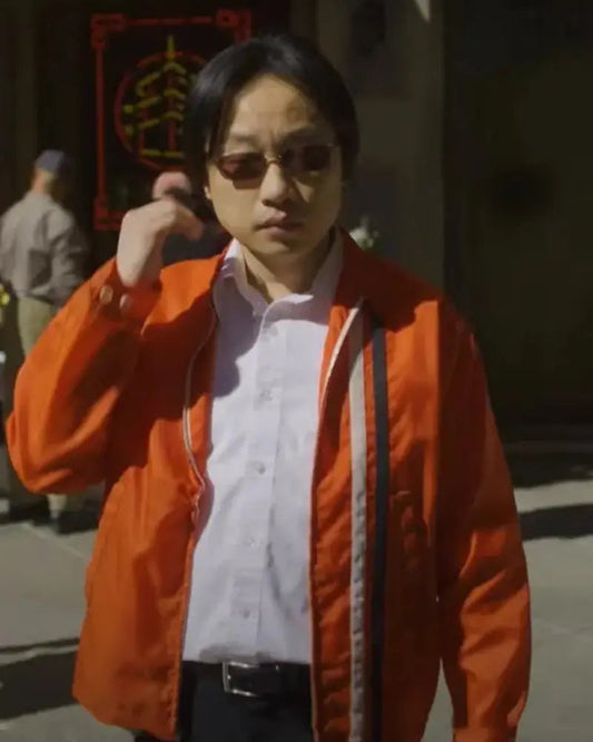Willis Wu Interior Chinatown Orange Jacket