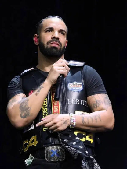 Wireless Festival 2025 Drake Black Vest