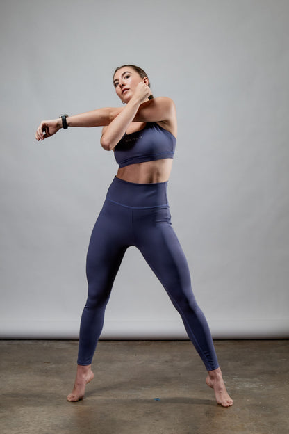 Women's SOHO Full Length High Waist Leggings (Lilac Mist)