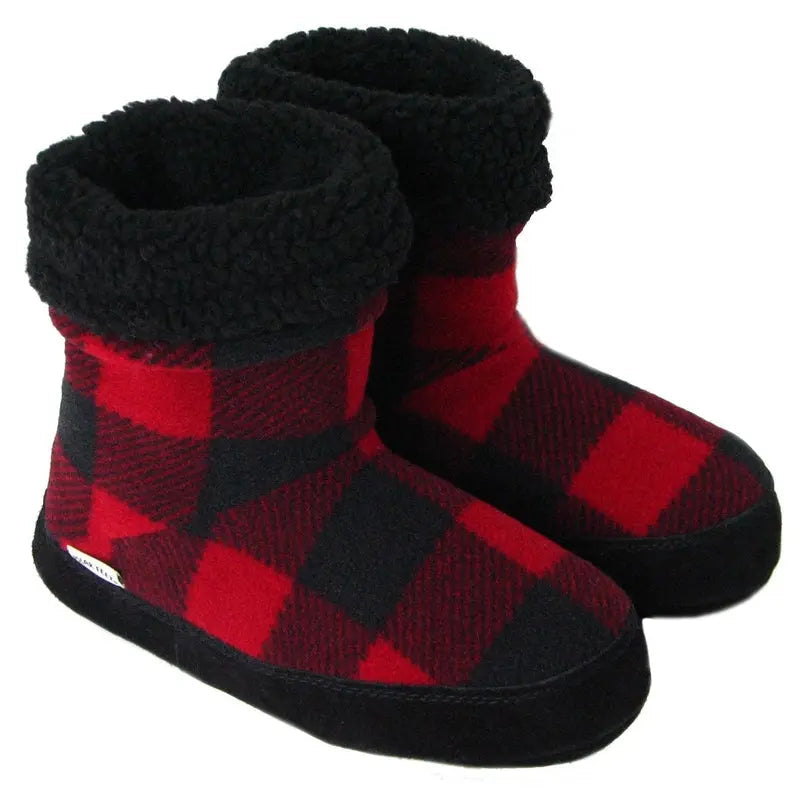 Polar Feet Women's Snugs - Buffalo Plaid