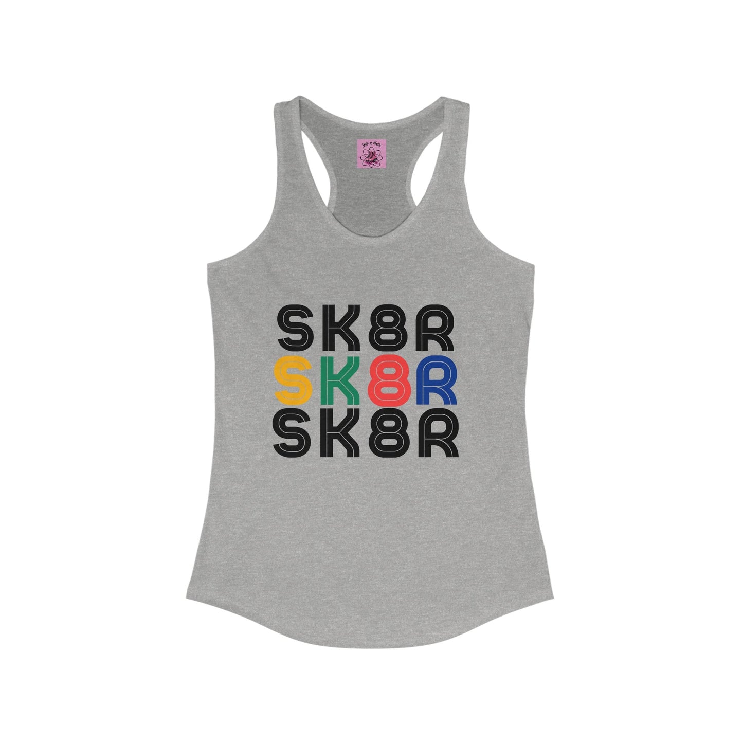Women's Retro Skater Racerback Tank