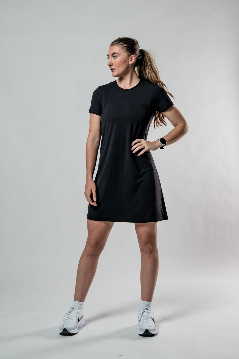 Women's Terra Recovery Motion Dress (Black)