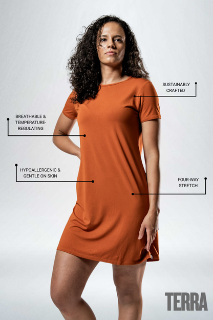 Women's Terra Recovery Motion Dress (Sunfire Clay)