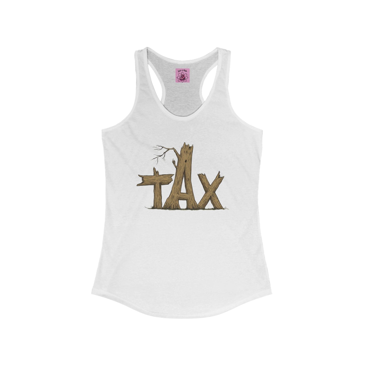 Women's Wood Tax Racerback Tank