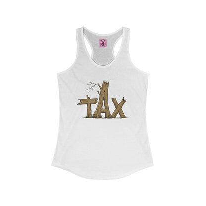 Women's Wood Tax Racerback Tank