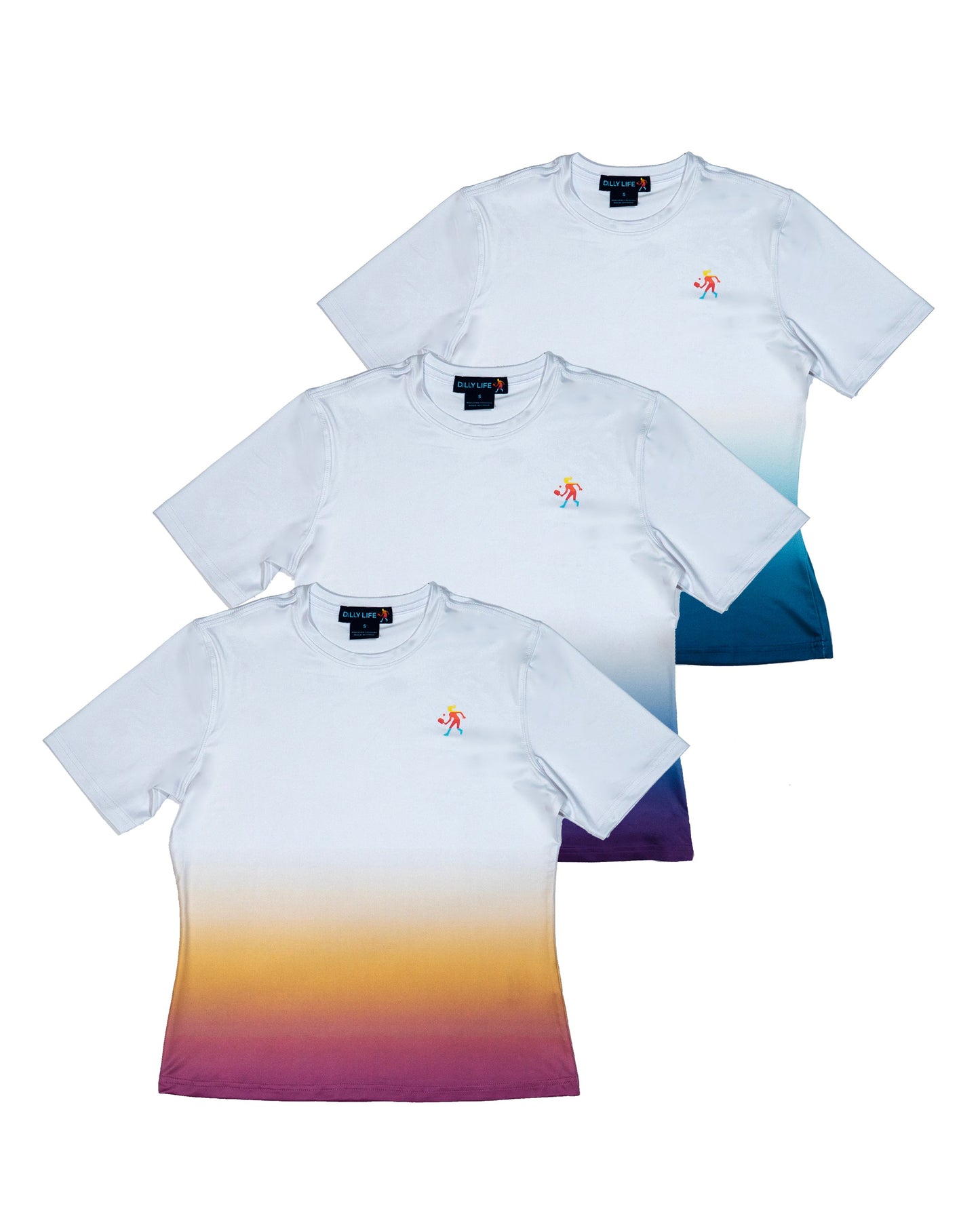 Women's Performance Dip Dye Tee