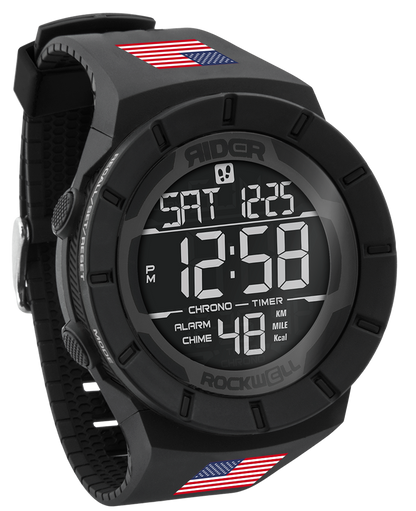 Coliseum Fit™ Flags of The World Edition A-M (Phantom Black) Watch