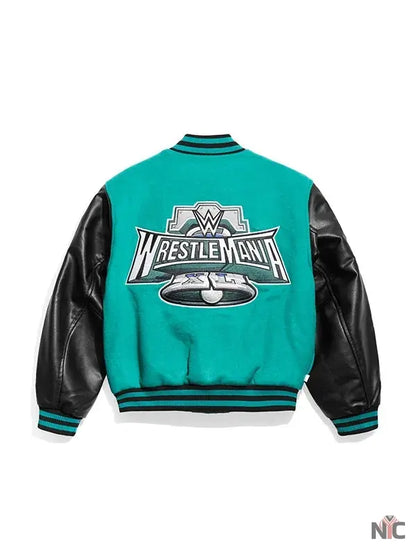 WrestleMania 40 Varsity Bomber Jacket