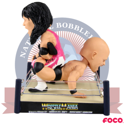 WrestleMania 13 Bret Hart and Stone Cold Steve Austin Bobblehead