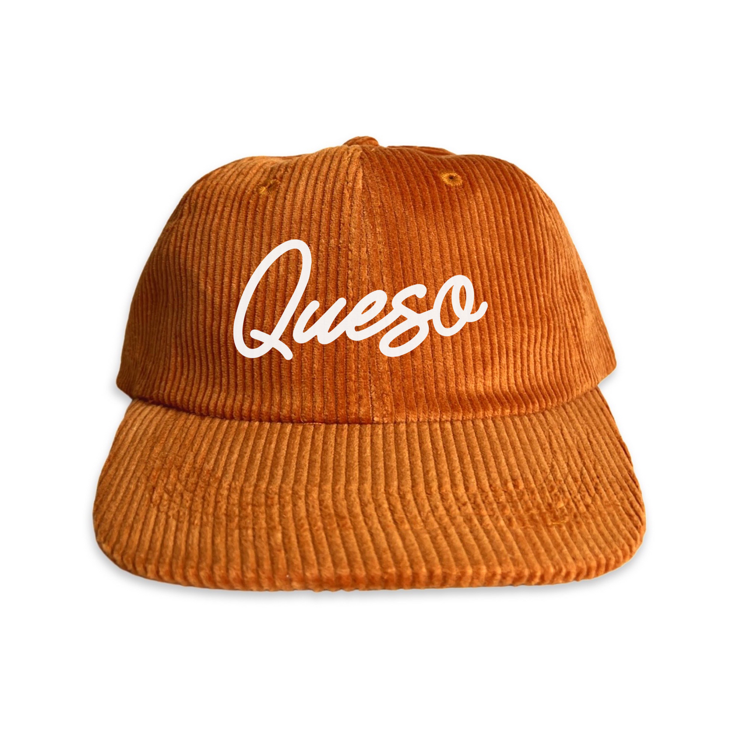 Queso cursive Corduroy Cap
