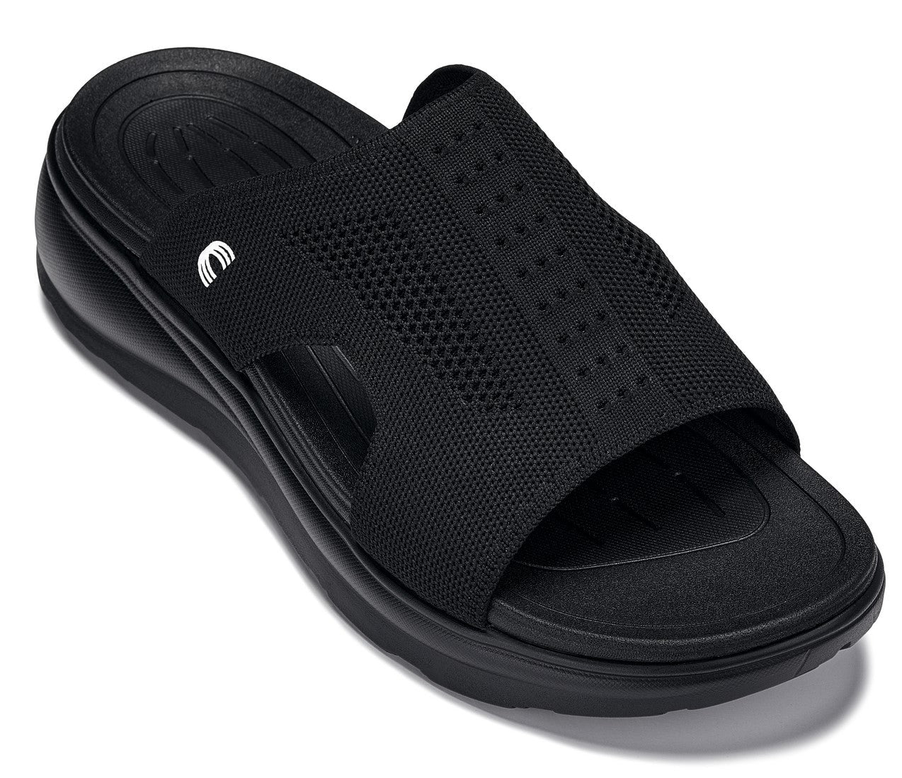 CALTO - X1657 - 2 Inches Taller (Black/Knitted Black) - Triathlete Store