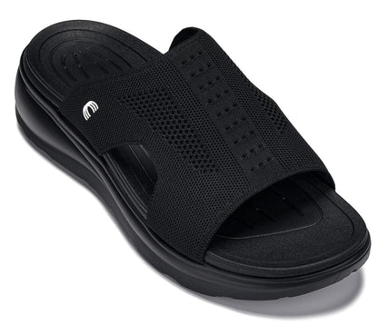 CALTO - X1657 - 2 Inches Taller (Black/Knitted Black) - Triathlete Store