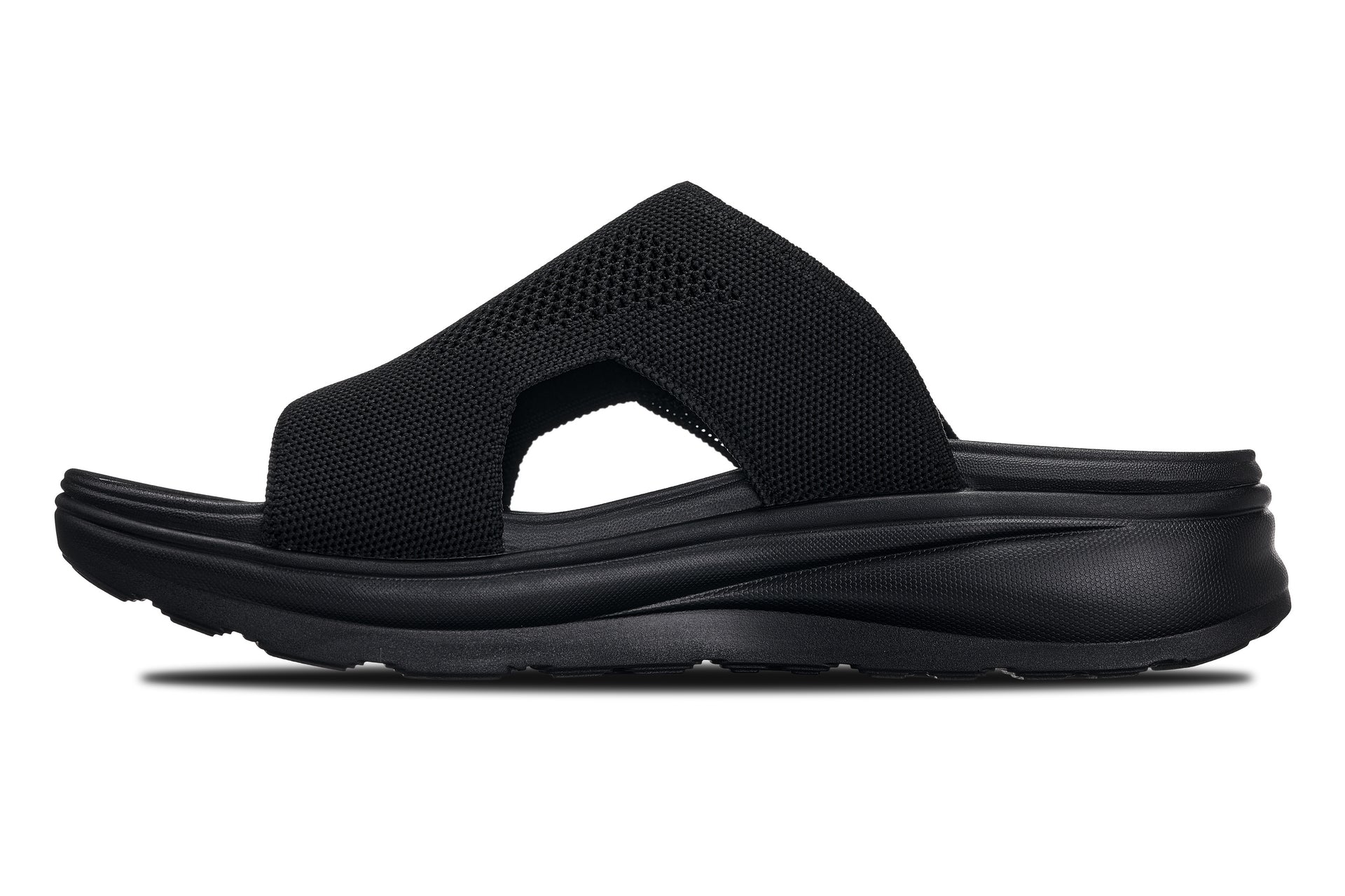 CALTO - X1657 - 2 Inches Taller (Black/Knitted Black) - Triathlete Store