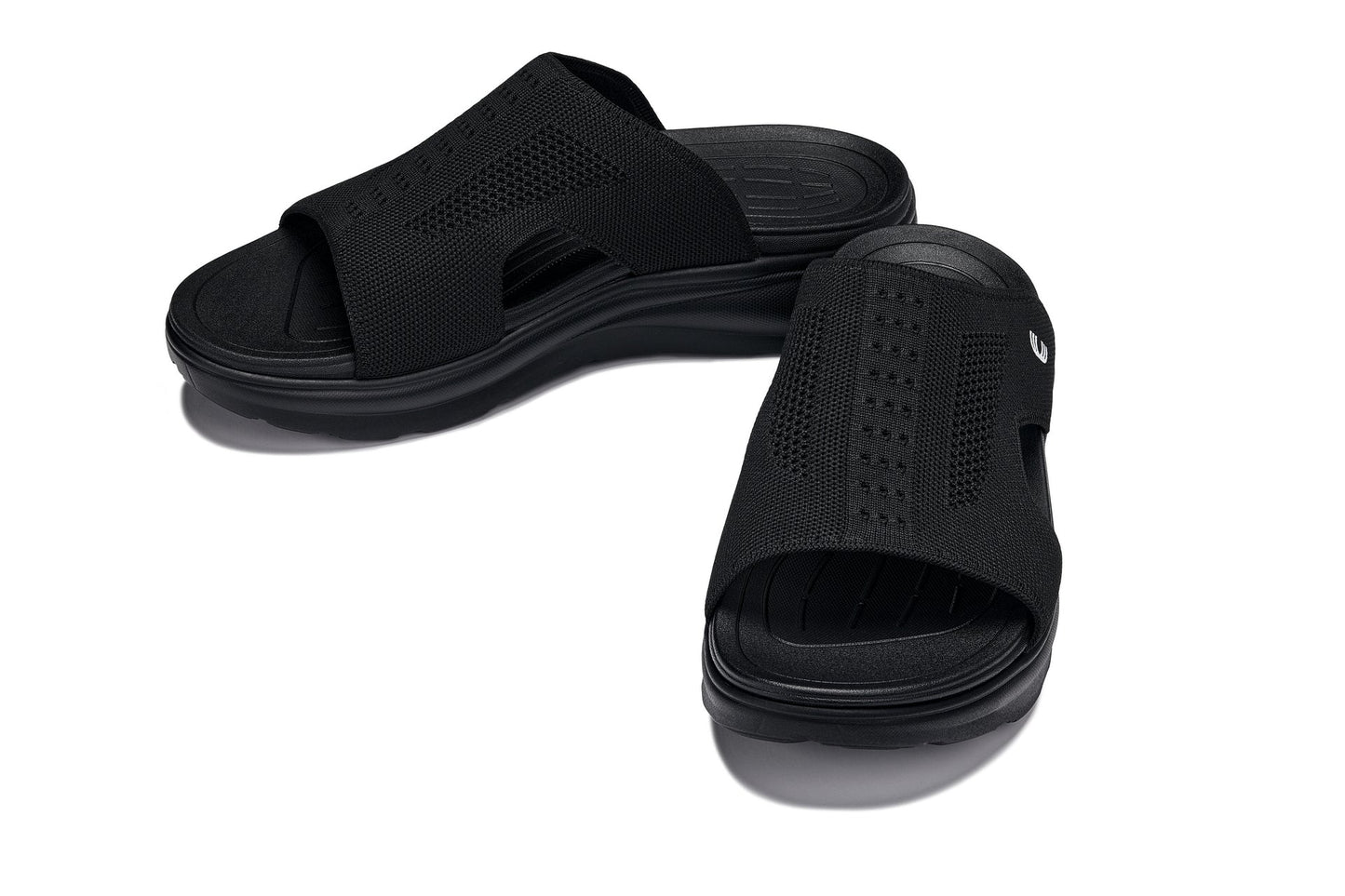 CALTO - X1657 - 2 Inches Taller (Black/Knitted Black) - Triathlete Store