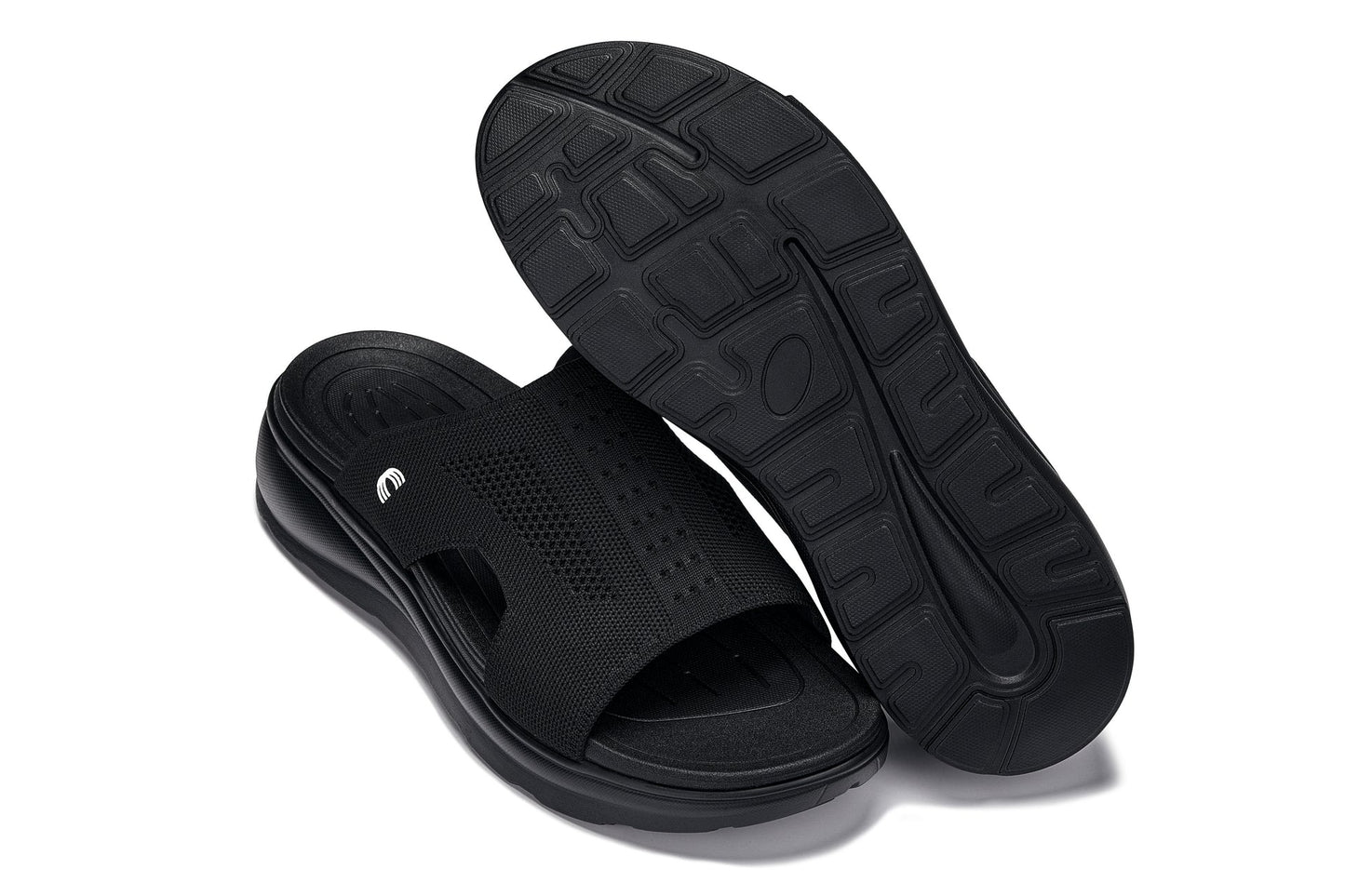 CALTO - X1657 - 2 Inches Taller (Black/Knitted Black) - Triathlete Store