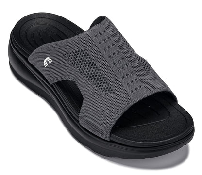 CALTO - X1658 - 2 Inches Taller (Black/Knitted Dark Gray) - Triathlete Store