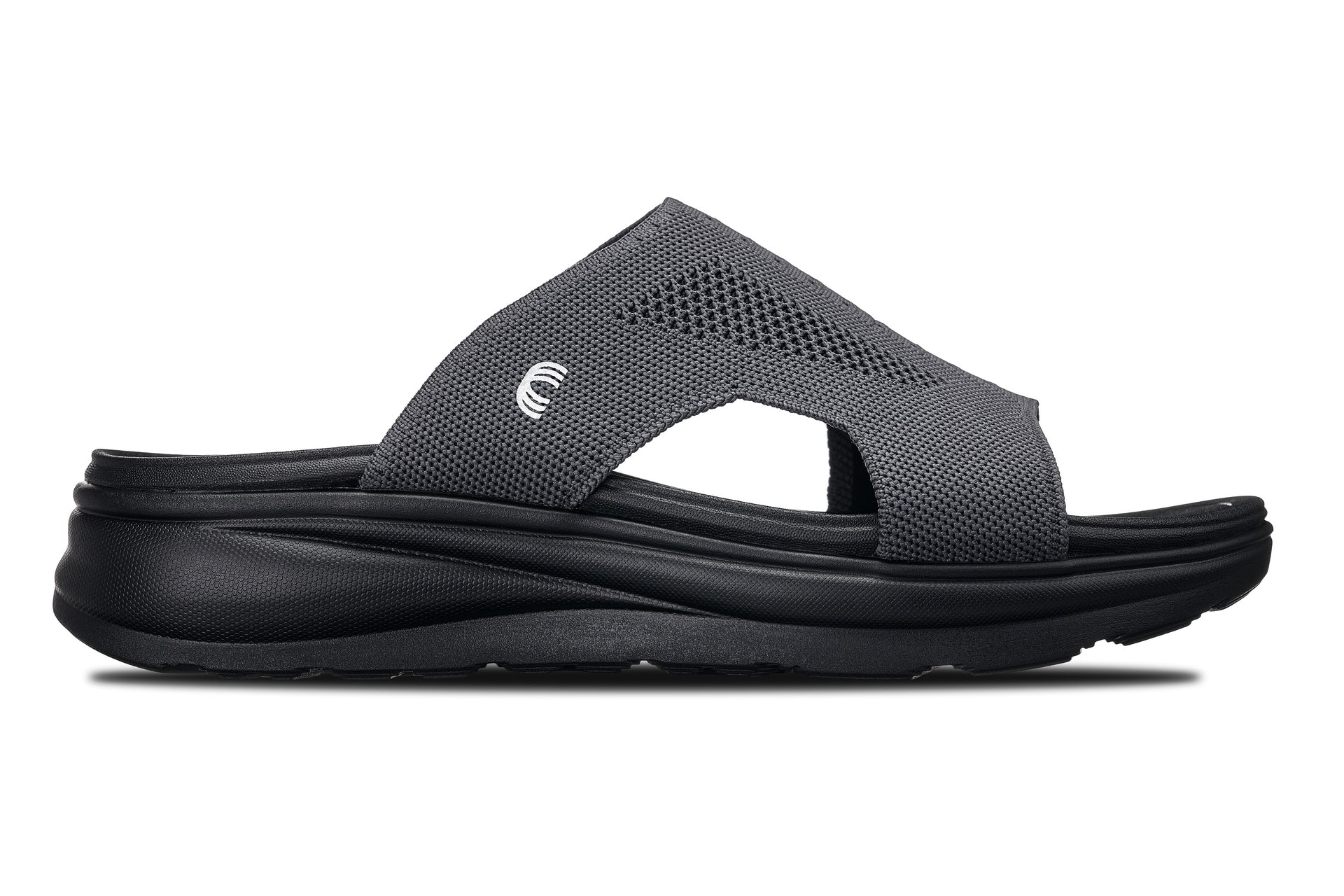 CALTO - X1658 - 2 Inches Taller (Black/Knitted Dark Gray) - Triathlete Store