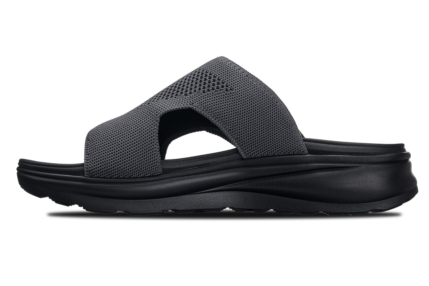 CALTO - X1658 - 2 Inches Taller (Black/Knitted Dark Gray) - Triathlete Store